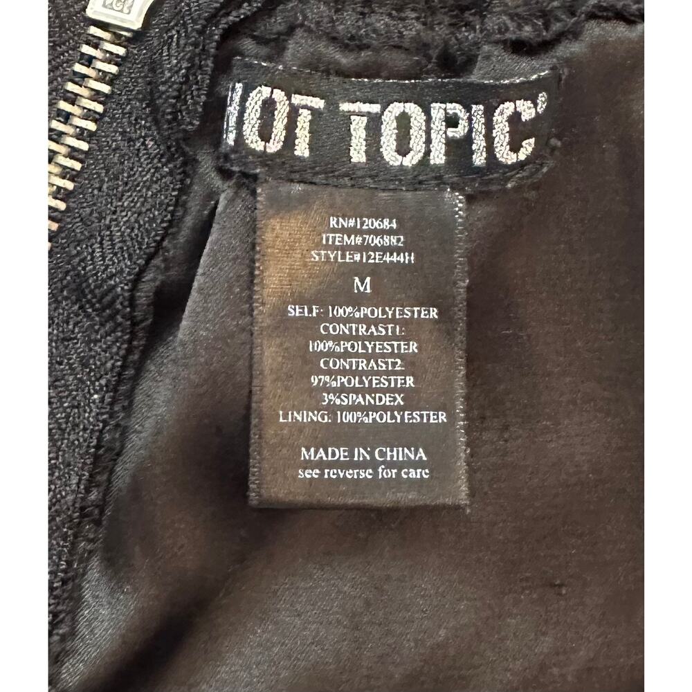 Hot Topic Studded Tutu Mini Dress Black Size M Tulle - Seen on WWE Diva AJ Lee - Picture 15 of 15
